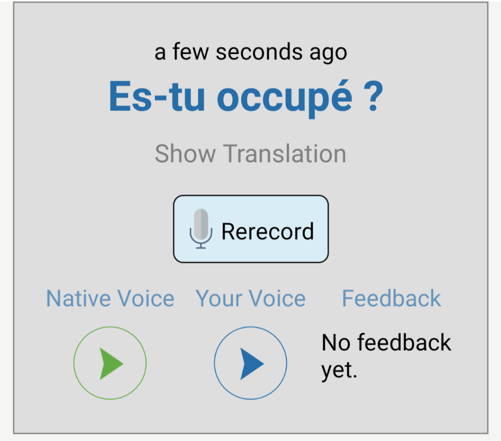 Speechling for Spanish speaking practice