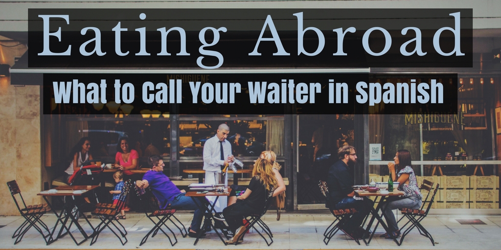 waiter in spanish
